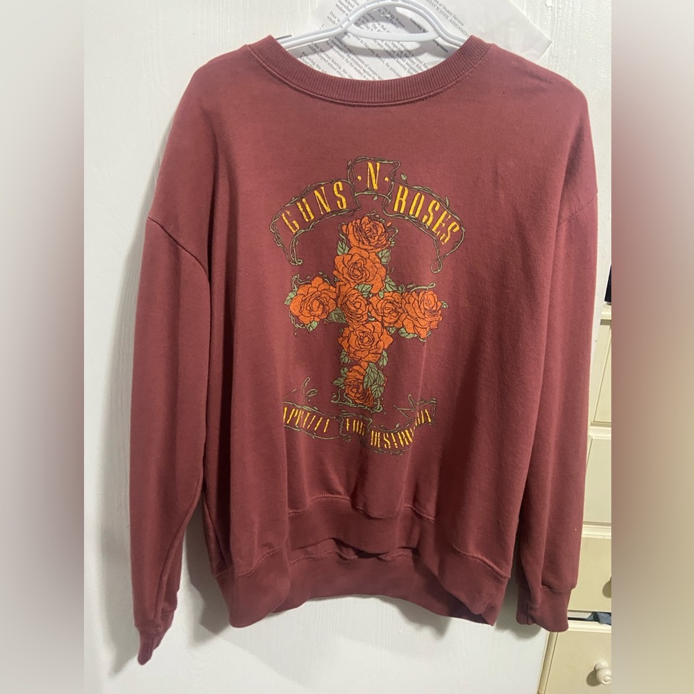 guns n’ roses crewmeck